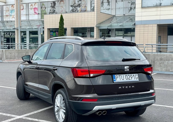 Seat Ateca cena 79900 przebieg: 82000, rok produkcji 2017 z Gdynia małe 191
